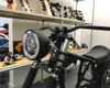 LED Motorbike 6.5" Headlight - Black 12V for Retro Cafe Racer & Streetfighter Project