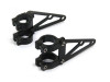 High Quality Pair of CNC Machined Headlight Brackets / Fork Clamps for Motorbike Motorcycle (size options available)