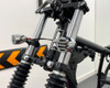 Prison Style Chrome Steel Motorcycle Motorbike LED Indicators Turn Signals  - Universal Fit