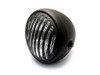 Universal Steel 6.75" Matt Black Prison Style Headlight