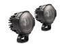 EVO fog light kit Black. BMW R 1200 GS (12-18), R 1250 GS (18-).