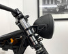 7.7" High Quality Projector LED Matt Black Project Motorbike Headlight with Halo