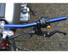 High Quality BLUE 7/8" Drag Style Bar Handlebar for Custom Motorbike Tracker Chopper Bobber