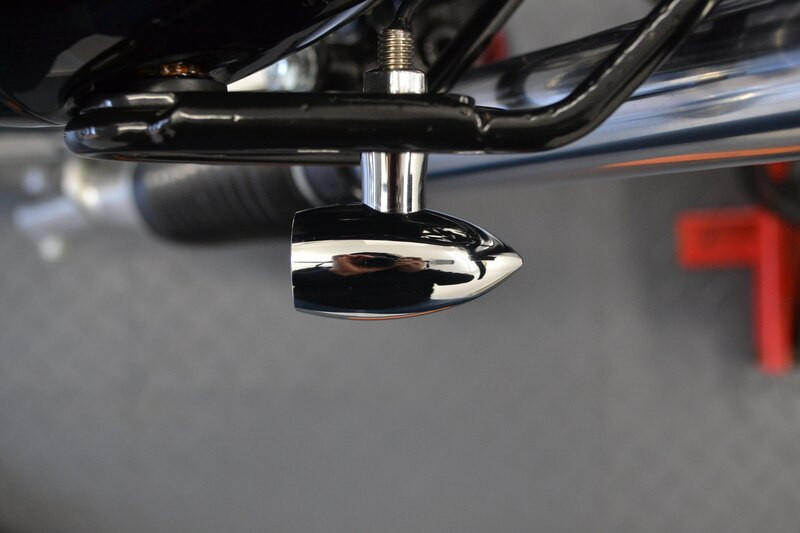 Motorbike Mini LED Indicators and Running Lights - CHROME - Custom
