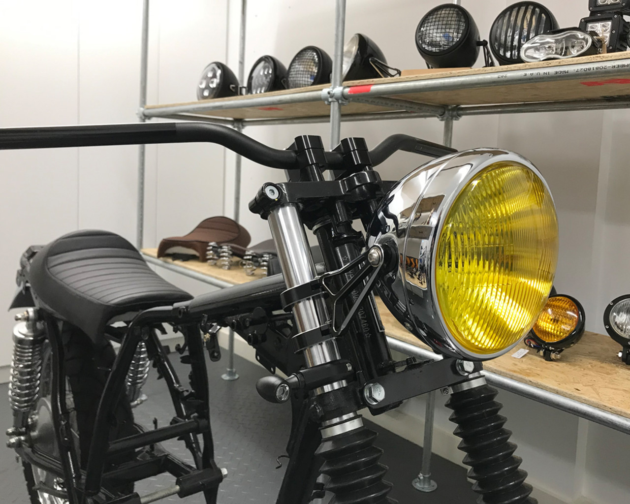 cafe racer headlight cover