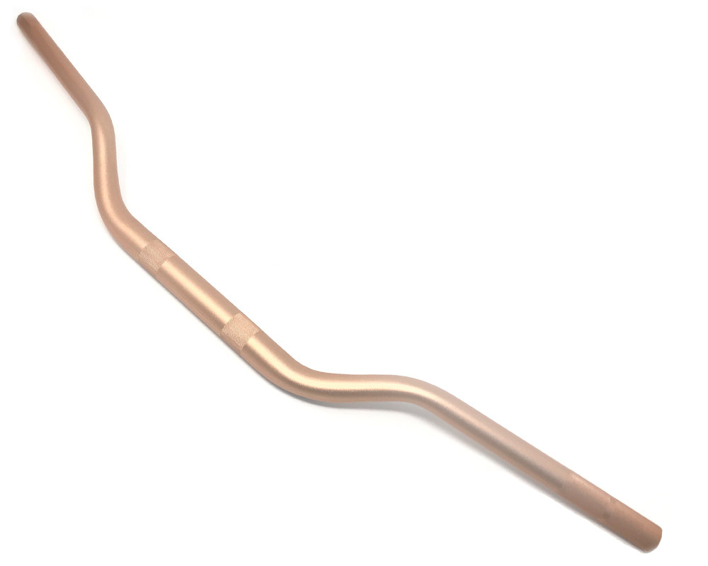 thumbnail image 2 of VMP Tapered Alloy Handlebars – 28mm Fat Bars, Silver, For Motocross & Supermoto 2 of 6