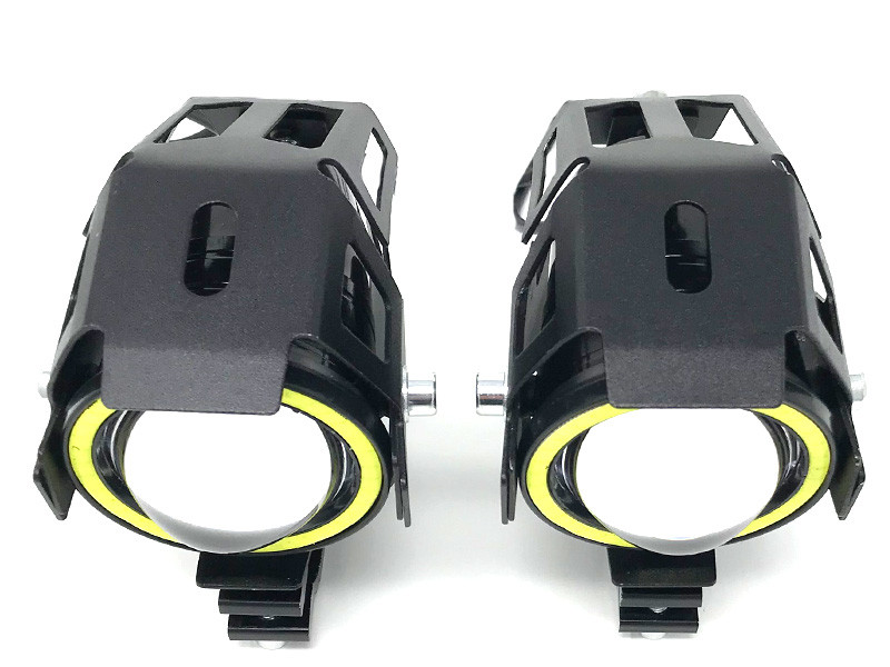 2PCS Additional Motorcycle Headlights Spotlight R 1200 GS F 800 GS 650 TRK 500 NC 700, K 1190 1190R 1290 Wiring Kit And On/Off Switch For