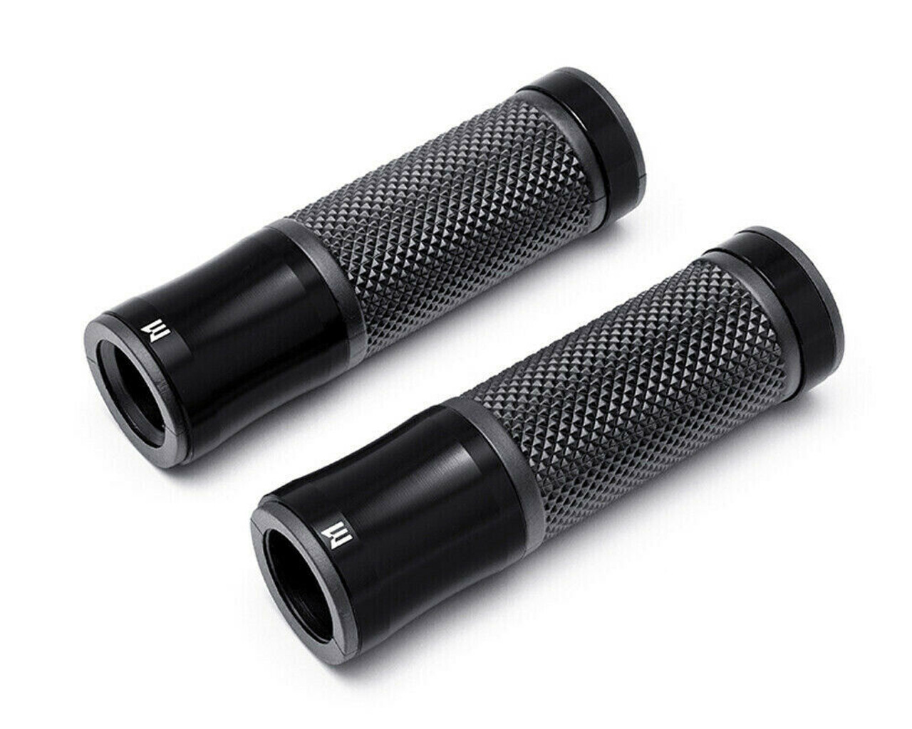 Motorcycle Black Hand Grips for 22mm 7/8