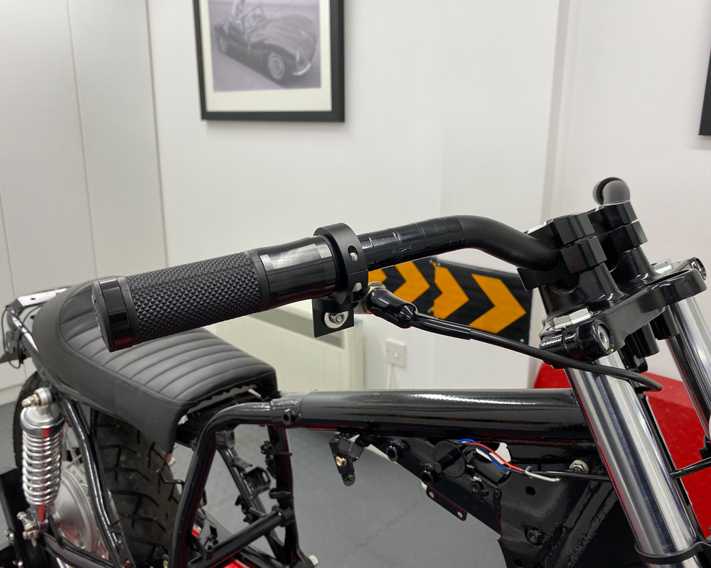 Atv Grips 7/8 Motorcycle Hand Grips - Rubber Handlebar Grips Pair In Multiple Colors 7/8 Handlebar Grips - Foto 7