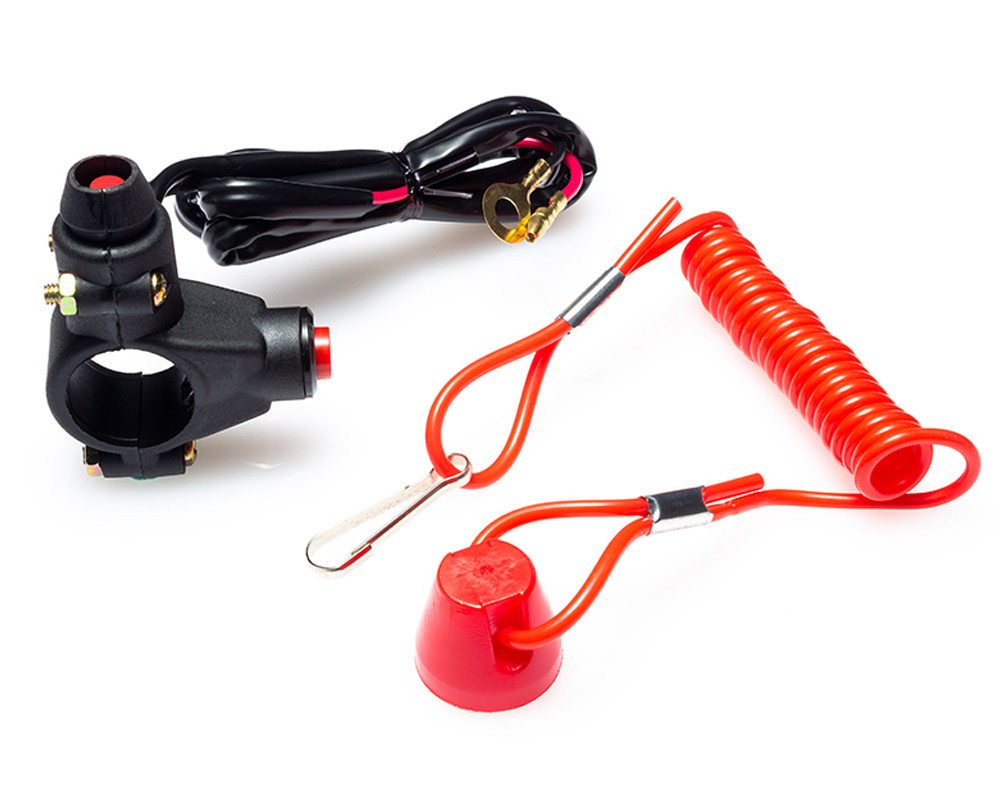 Alchemy Parts Motorbike Kill Switch Engine Cut Off for 22mm 7/8
