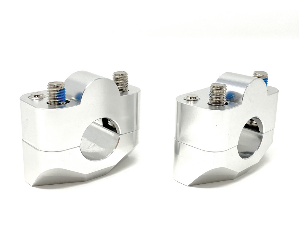 HandleBar Fat Bar Risers Mount Clamp Adapter For Universal 7/8'' 22mm Dirt Bike - Foto 6