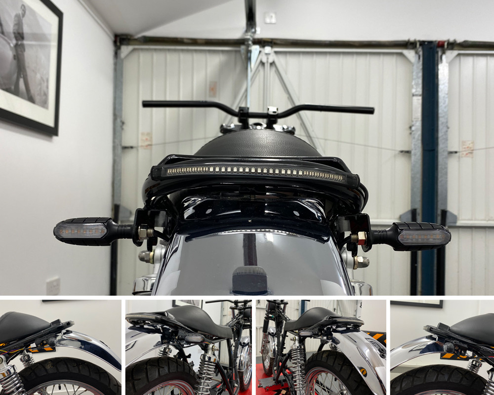 Motorbike LED Indicators Front & Rear - Built In DRL, Stop & Tail