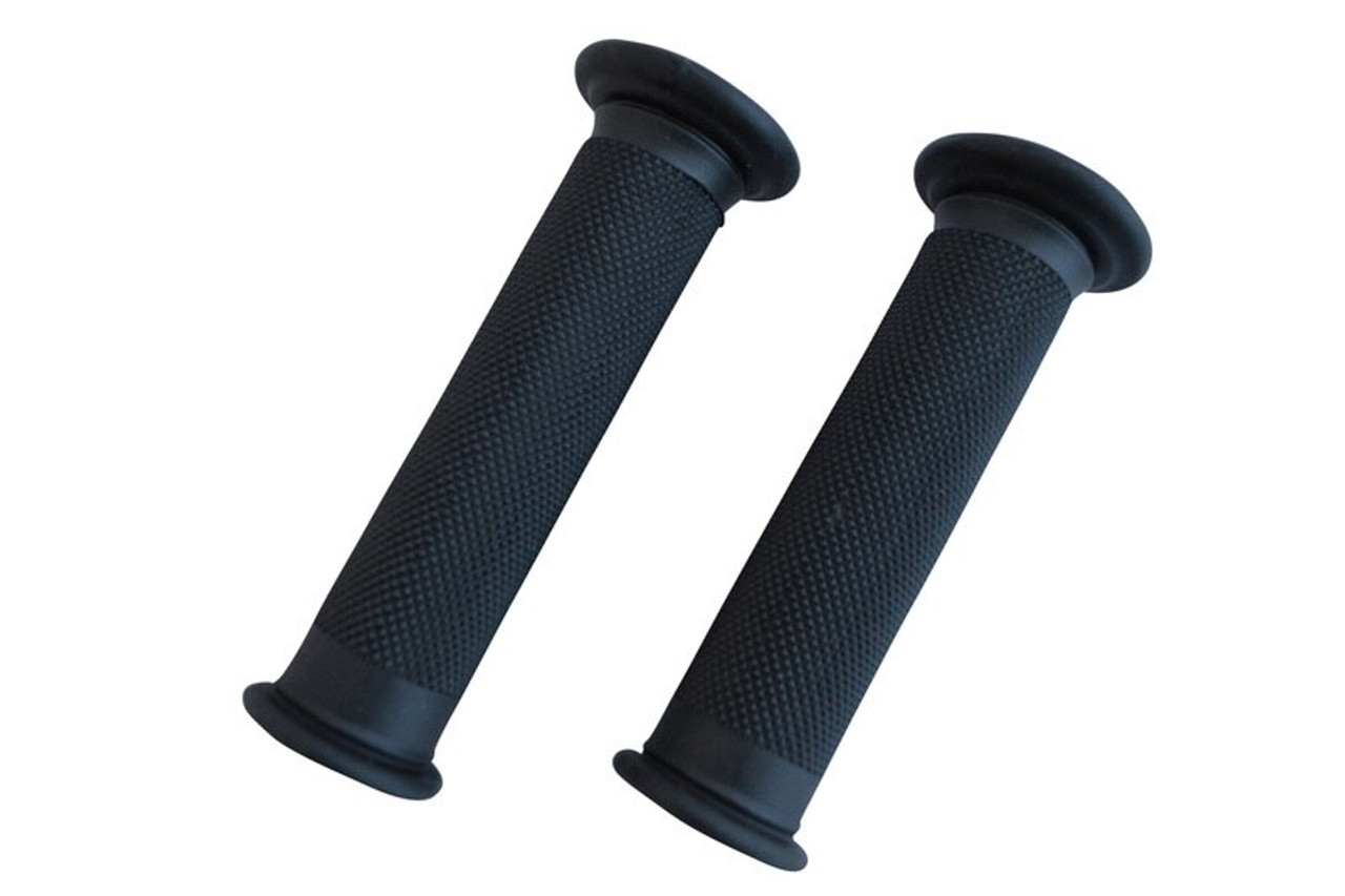 Universal Black Rubber Motorcycle Motorbike Hand Grips for 22mm 78