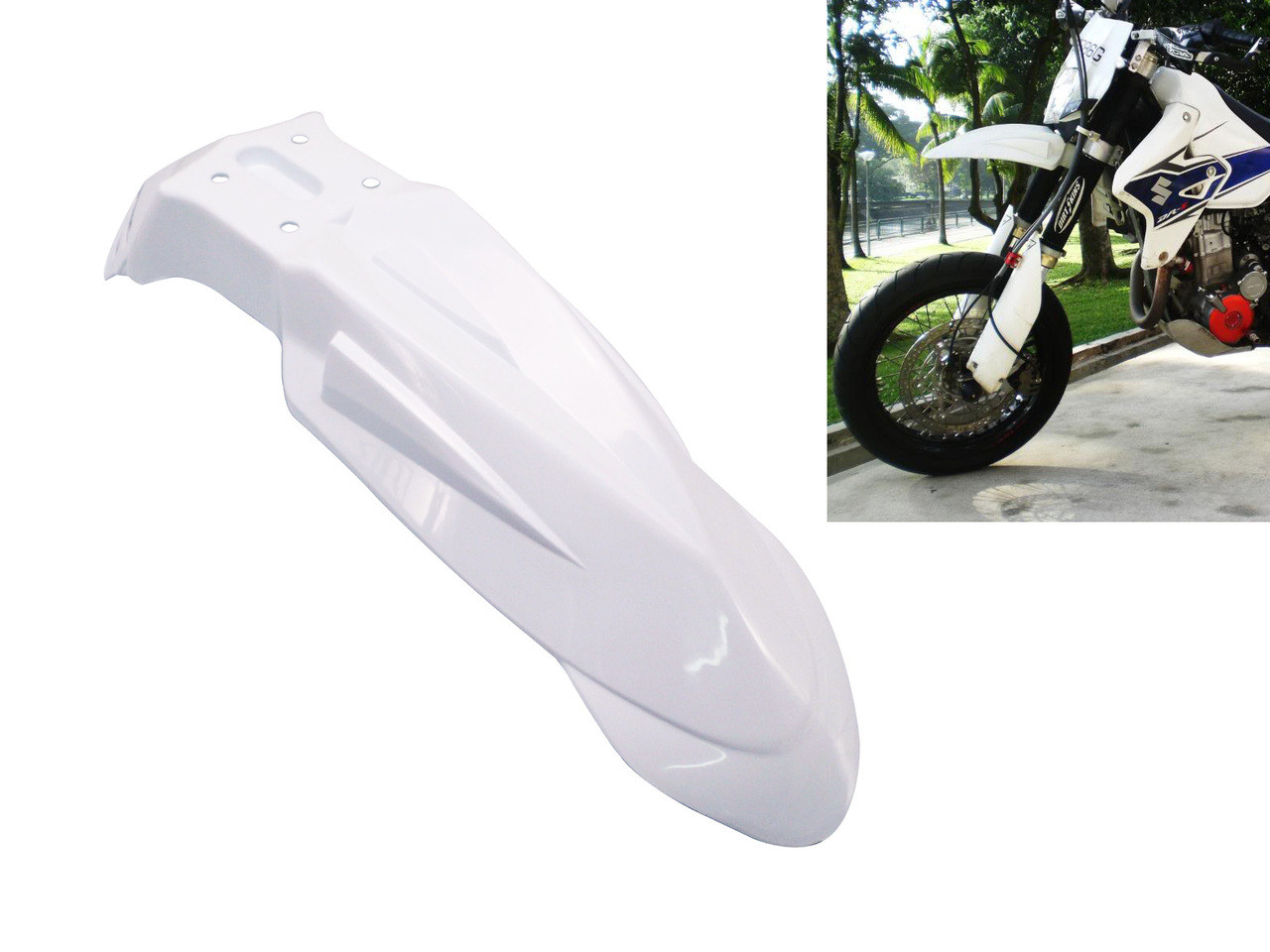 Enduro hot sale front mudguard