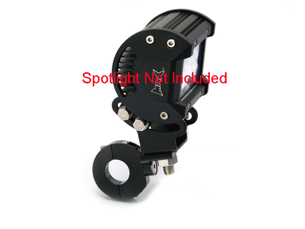 Motorbike Spotlight Fog Light Brackets Universal Mounting Tube Driving  Light Clamps for 22mm to 28mm (7/8