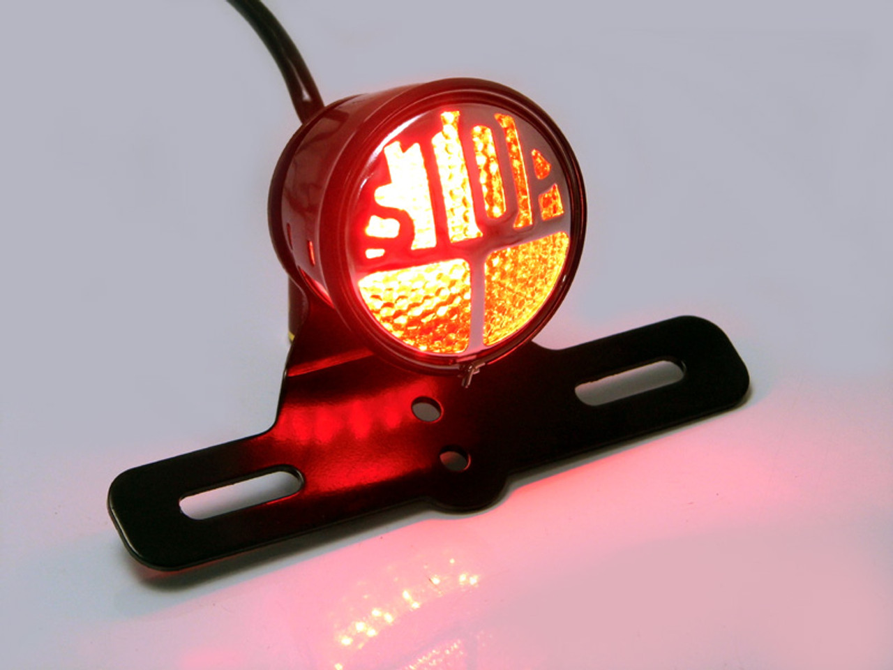 LED Miller Replica Rear Stop Tail Light For Retro Motorbikes Harley  Davidson / Cruiser / Cafe Racer Project