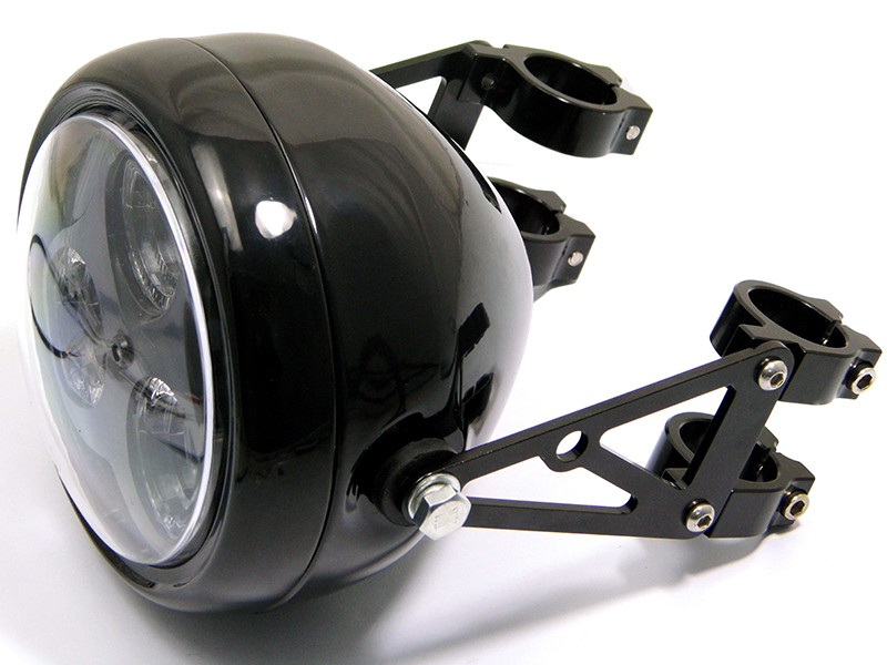 High Quality Pair of CNC Machined Headlight Brackets / Fork Clamps
