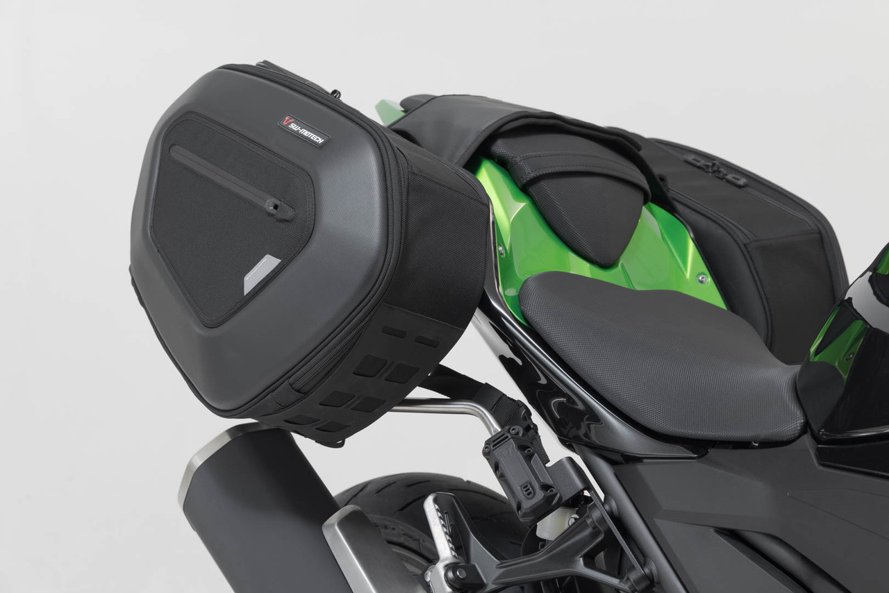 PRO BLAZE H saddlebag set Black. Kawasaki Ninja/ Z 400 (18