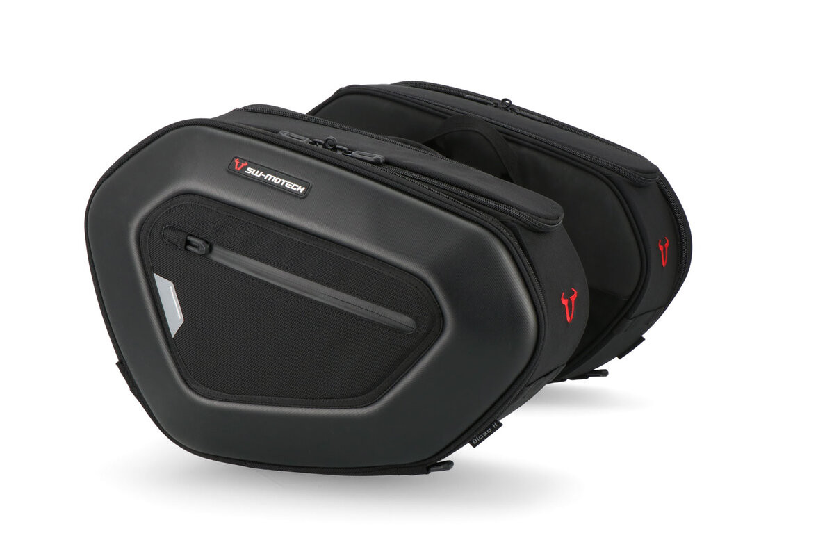 PRO BLAZE H saddlebag set Black. Kawasaki Z900 SE (20-). - Alchemy