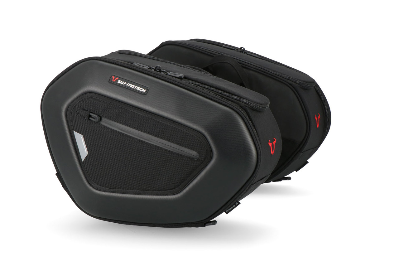 Sw-Motech PRO BLAZE H saddlebag set Black. Triumph Trident 660