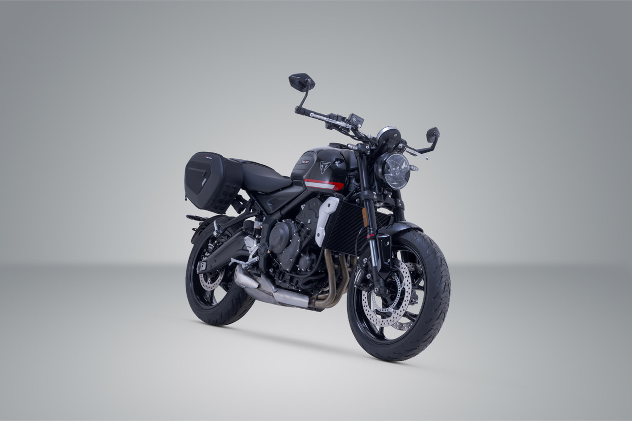 PRO BLAZE H saddlebag set Black. Triumph Trident 660 / Daytona 660