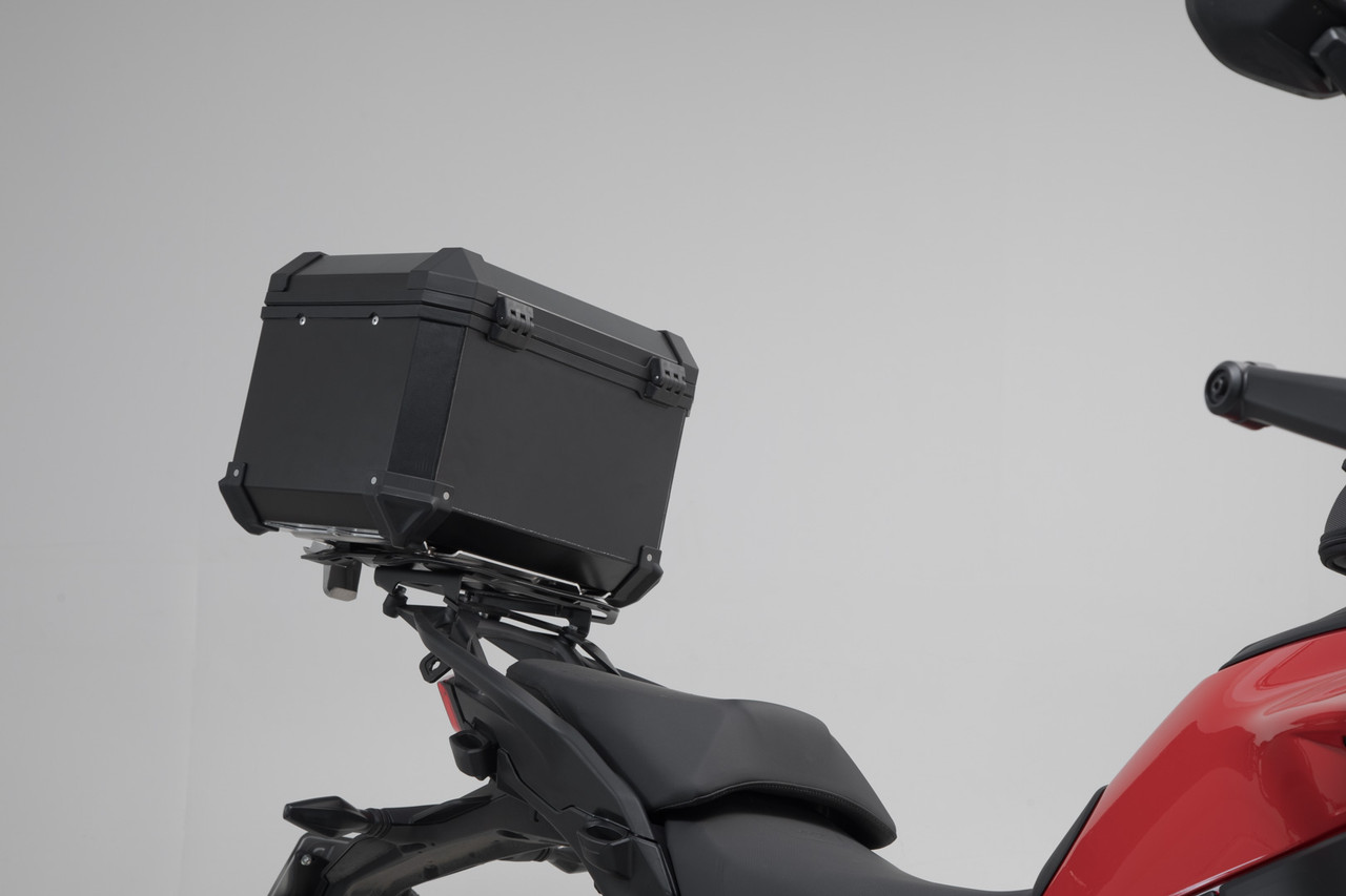 TRAX ADV top case system Black. Ducati Multistrada V4 (20