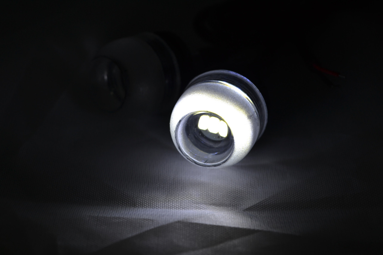 Alchemy Parts Éclairage LED Plaque D'Immatriculation Moto – Ultra Lumineux, Homologué E, Pour Scooter, Quad, Trike, ATV