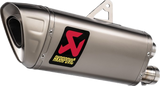 Akrapovic Slip-On Line Muffler - S-T12SO5-HAPXLT - TRIUMPH SPEED TRIPLE 1200 RS ABS