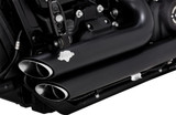 Vance & Hines Shortshots Staggered Exhaust System - 47333 - Harley Davidson FLDE 1750 ABS