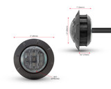 LED Stop & Tail Lights + Indicators Car, 4x4, Pick Up Truck, 2" 50mm - Set of 4 LED Stop & Tail Lights + Indicators Car, 4x4, Pick Up Truck, 2" 50mm - Set of 4