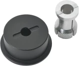 PAIR of Aluminium Bar End Mirror Adaptors