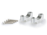 PUIG 20MM HANDLEBAR RISERS FOR 22-32MM BARS SILVER - 20308P - BMW R1250GS ADVENTURE