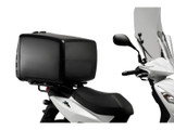 PUIG 100 LITRE MEGA TOP BOX WITH LOCK BLACK - 2328N - HONDA PCX 125