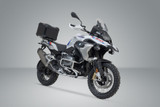 TRAX ADV top case system Silver. BMW R 1250 GS / Adv (21-)  Rallye seat.