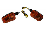 10W Bulb Indicators - Black with Amber lens