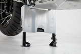 Engine guard extension for centerstand Silver. BMW R1200GS (12-18), R1250GS (18-). Engine guard extension for centerstand Silver. BMW R1200GS (12-18), R1250GS (18-).