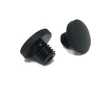 Pair of Billet Aluminium M10 Threaded Motorcycle Motorbike Mirror Blanking Plugs