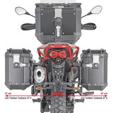 Givi PLOR8203CAM One-Fit Cam-Side Pannier Holders - Moto Guzzi V85 TT