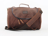 Brown 23.3L Waxed Canvas Roll Bag By Longride CUS140WBRO Brown 23.3L Waxed Canvas Roll Bag By Longride CUS140WBRO