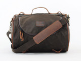 Khaki 23.3L Waxed Canvas Roll Bag By Longride CUS140WKHA