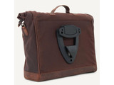 Brown 18L Waxed Canvas Quick Release Saddlebag By Longride HQR137WBRO Brown 18L Waxed Canvas Quick Release Saddlebag By Longride HQR137WBRO