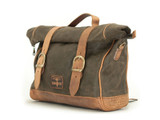 Khaki 9.5L Waxed Canvas Multifit Saddlebag By Longride CUS133WKHA Khaki 9.5L Waxed Canvas Multifit Saddlebag By Longride CUS133WKHA