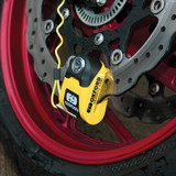 Oxford Quartz XA10 Alarm Disc Lock Yellow/Black Oxford Quartz XA10 Alarm Disc Lock Yellow/Black