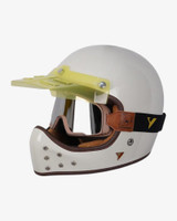 By City The Rock Gloss White Helmet - Large Size