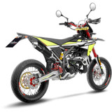 X-FIGHT Black Edition Slip-On Muffler 2-Strocke - 17006B - FANTIC MOTOR XE 50 COMPETITION / PERFORMANCE - XM 50 COMPETITION / PERFORMANCE