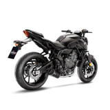 LV One Evo Black Edition Full-System Exhaust - 14360EBK - YAMAHA MT-07