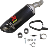 Carbon Fiber Slip-On Line Muffler - S-Y2SO16-HAPC/1 - YAMAHA MT-03 ABS