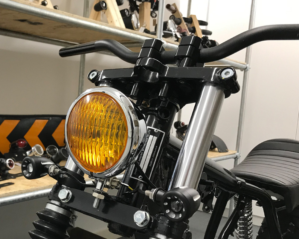 Motorbike Front LED Indicators with Driving Light DRL - Integrated ...