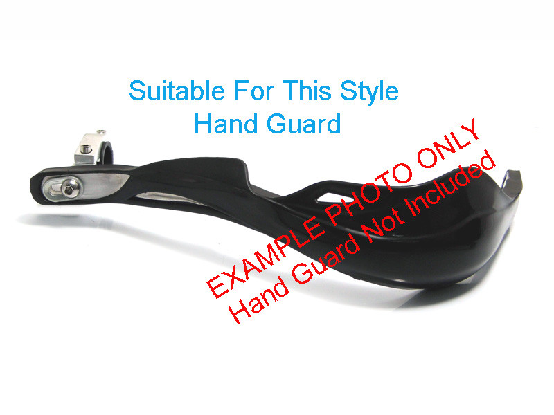 Pair of 28mm Oversize Fat Bar Handguard Clamps Suitable For Acerbis