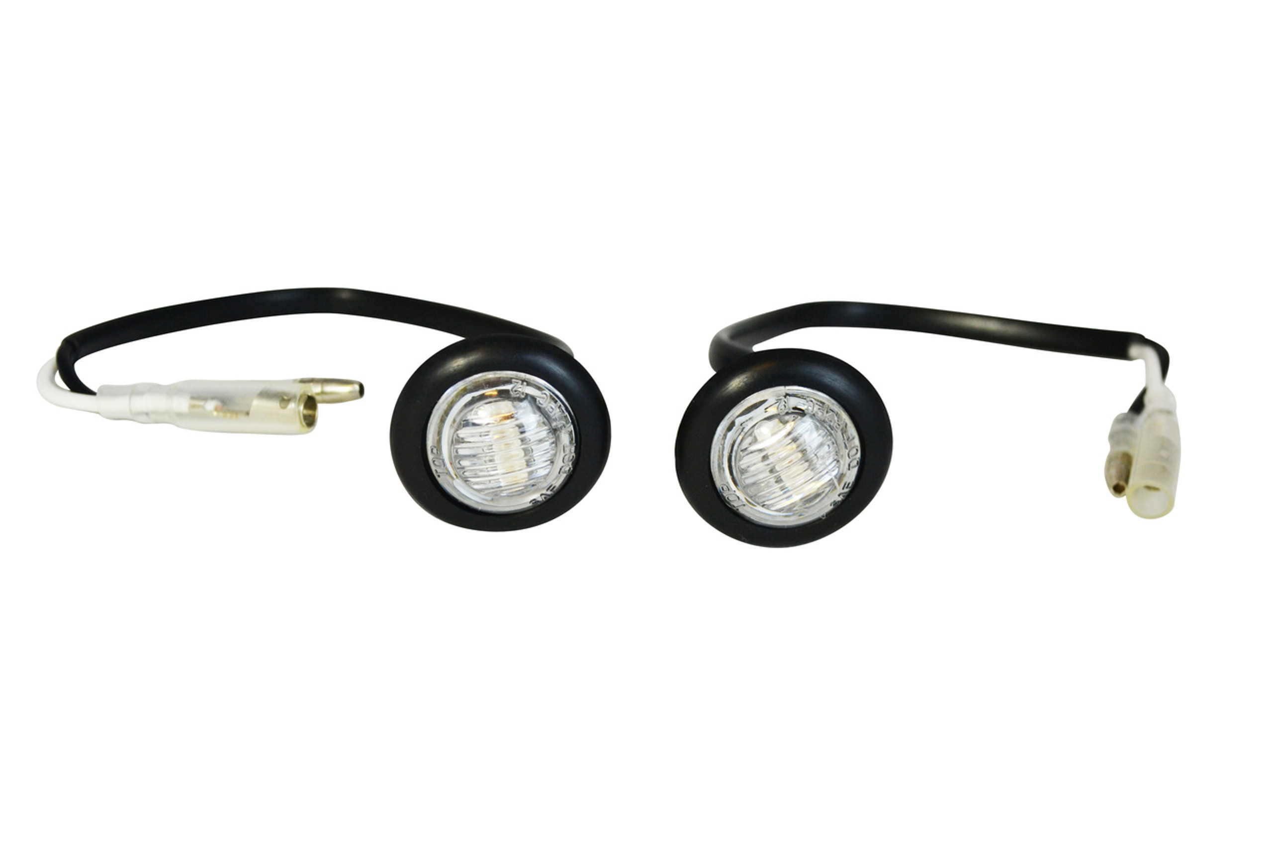 Fairing Bodywork Flush Mount Clear Lens Small Round Indicators Turn